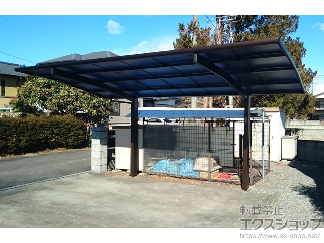 群馬県渋川市ののカーポート レイナポートグラン　積雪〜20cm対応 施工例