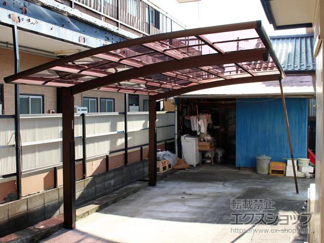 宮城県石巻市ののカーポート レイナポートグラン　積雪〜20cm対応 施工例