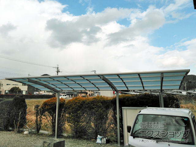 兵庫県西脇市ののカーポート レイナポートグラン 延長　積雪〜20cm対応 施工例