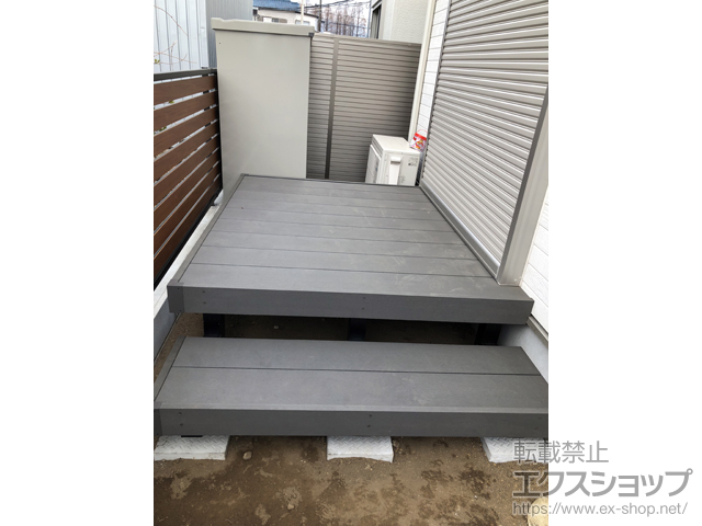 神奈川県厚木市ののウッドデッキ リウッドデッキ 200 施工例