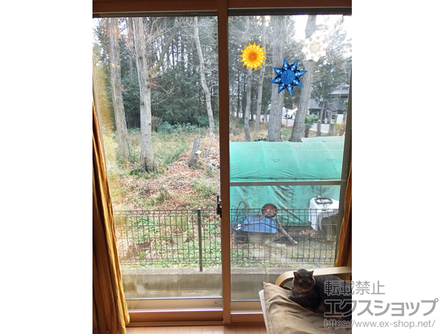 埼玉県狭山市のの二重窓（内窓） プラマードU 引違い窓 2枚建 施工例