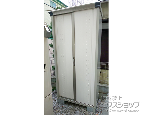 東京都練馬区のの物置・屋外倉庫 グランプレステージジャンプ 920×530×1900（GP-95A-T） GP-95A-T-SW 施工例