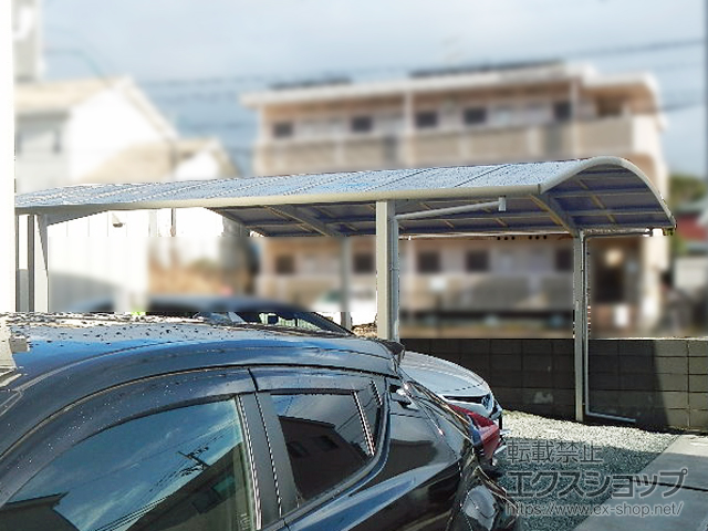 熊本県熊本市ののカーポート レイナツインポートグラン　積雪〜20cm対応 施工例