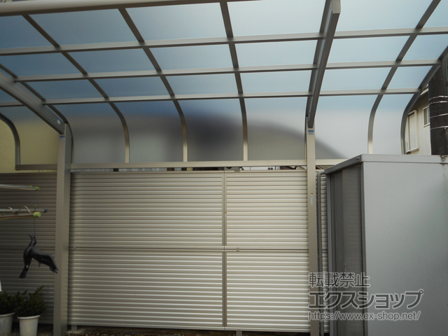 東京都狛江市ののカーポート レイナキャップポートグラン　積雪〜20cm対応 施工例