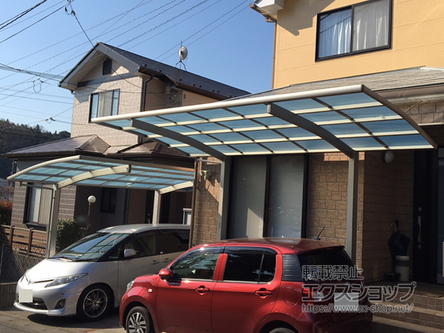 神奈川県綾瀬市ののカーポート レイナポートグラン　積雪〜20cm対応 施工例