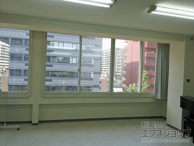 福岡県福岡市のの二重窓（内窓） インプラス ダストバリア仕様 引違い窓 4枚建 施工例