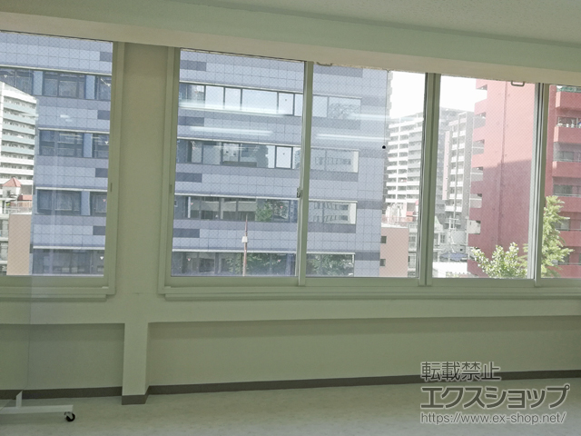 福岡県福岡市のの二重窓（内窓） インプラス ダストバリア仕様 引違い窓 4枚建 施工例