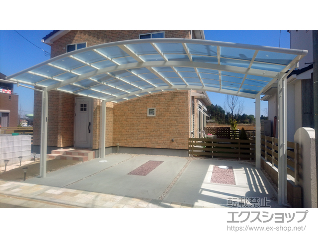 千葉県印西市ののカーポート レイナツインポートグラン　積雪〜20cm対応 施工例