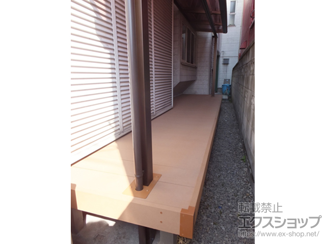 栃木県宇都宮市ののウッドデッキ リウッドデッキ 200 施工例