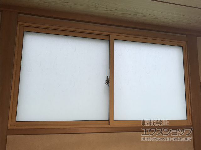 山形県新庄市のの二重窓（内窓） インプラス ダストバリア仕様 引違い窓 2枚建 施工例