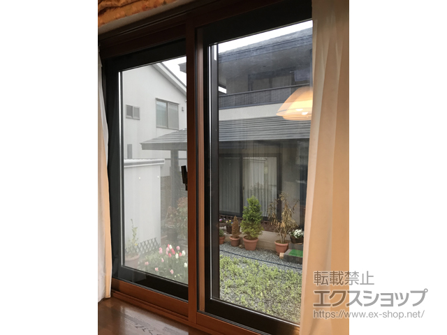 山形県新庄市のの二重窓（内窓） インプラス ダストバリア仕様 引違い窓 2枚建 施工例
