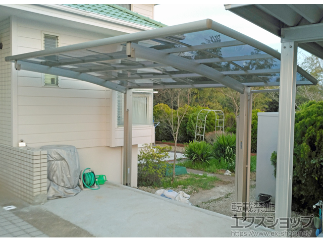 長崎県大村市ののカーポート レイナポートグラン　積雪〜20cm対応 施工例