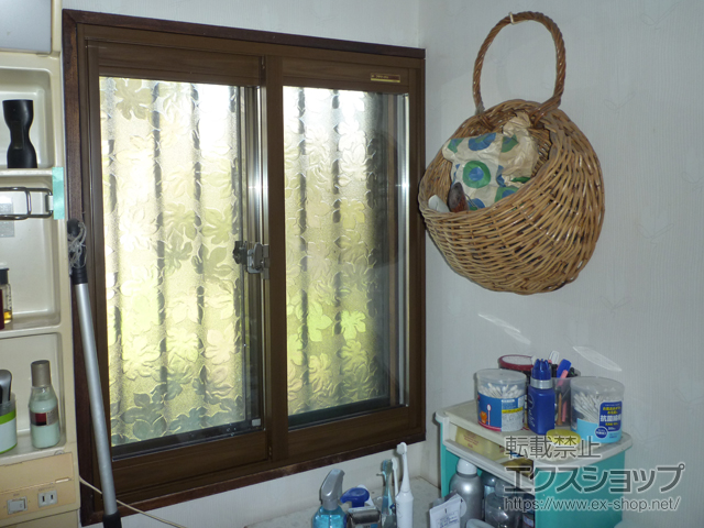 福岡県北九州市のの二重窓（内窓） プラマードU 引違い窓 2枚建 施工例