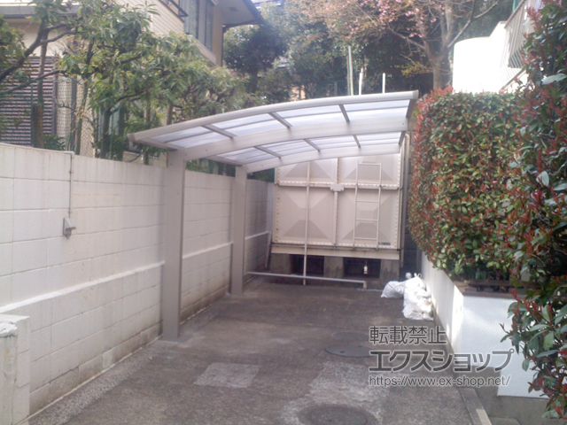 東京都大田区ののカーポート プレシオスポート 積雪〜20cm対応 施工例