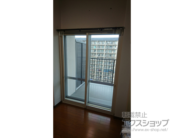 福岡県福岡市のの二重窓（内窓） インプラス ダストバリア仕様 引違い窓 2枚建 施工例