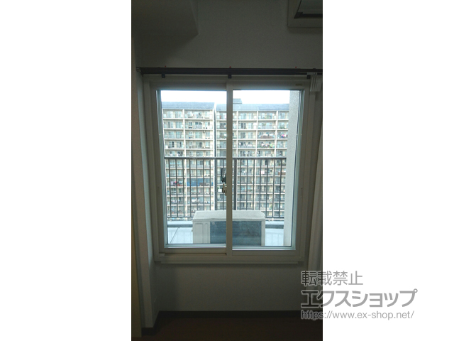 福岡県福岡市のの二重窓（内窓） インプラス ダストバリア仕様 引違い窓 2枚建 施工例