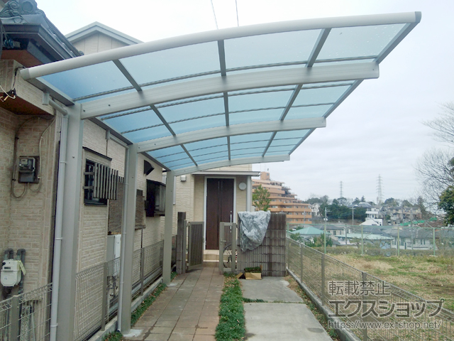 千葉県松戸市ののカーポート レイナポートグラン 延長　積雪〜20cm対応 施工例