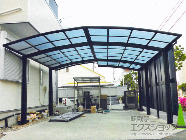 静岡県静岡市ののカーポート レイナポートグラン　積雪〜20cm対応 施工例