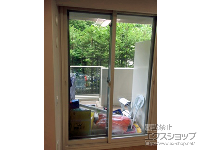 神奈川県横浜市のの二重窓（内窓） インプラス ダストバリア仕様 引違い窓 2枚建 施工例