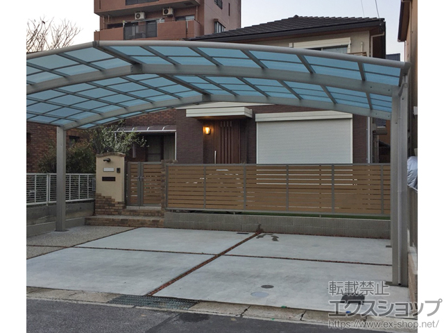 愛知県日進市ののカーポート レイナトリプルポートグラン　積雪〜20cm対応 施工例