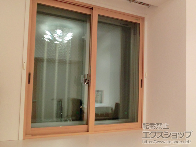 東京都調布市のの二重窓（内窓） インプラス ダストバリア仕様 引違い窓 2枚建 施工例