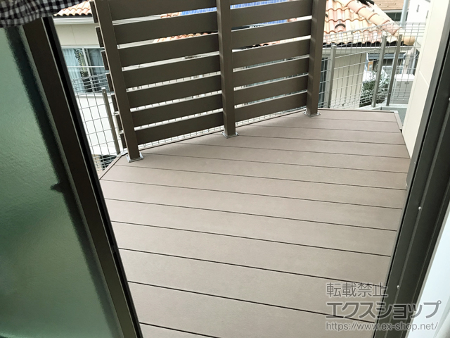 神奈川県横浜市ののウッドデッキ リウッドデッキ 200 施工例