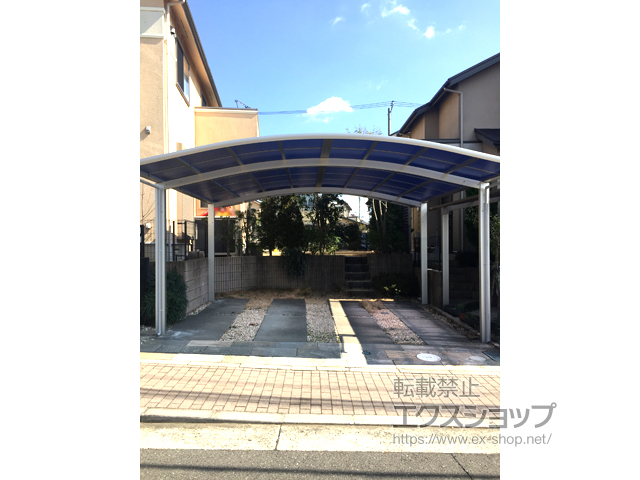 神奈川県綾瀬市ののカーポート レイナツインポートグラン　積雪〜20cm対応 施工例