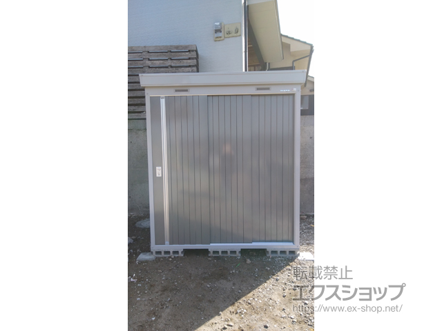 鹿児島県薩摩郡さつま町のの物置・屋外倉庫 ネクスタ 一般型 1790×1790×2020 NXN-32S-PG 施工例