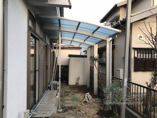 東京都八王子市ののカーポート レイナポートグラン50 縦連棟 積雪50cm対応 施工例