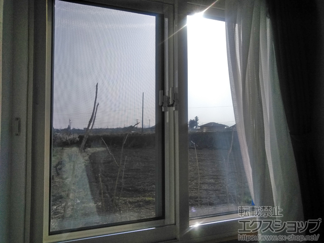 福島県福島市のの二重窓（内窓） インプラス ダストバリア仕様 引違い窓 2枚建 施工例