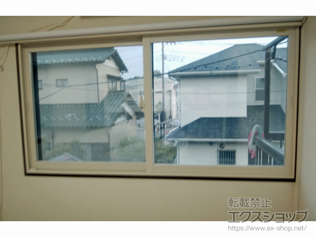 埼玉県春日部市のの二重窓（内窓） インプラス ダストバリア仕様 引違い窓 2枚建 施工例