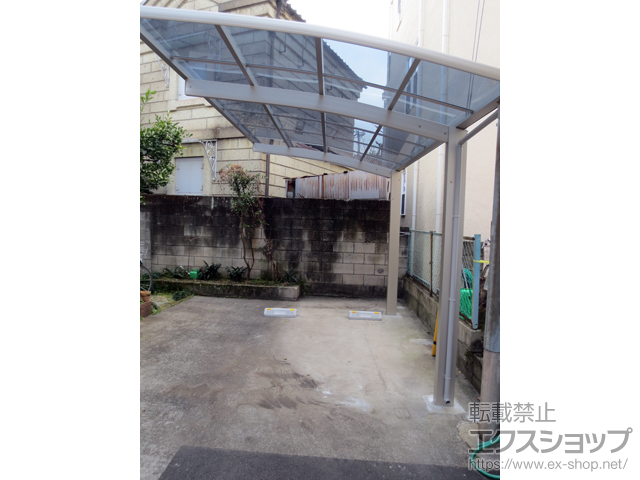 東京都北区ののカーポート プレシオスポート 積雪〜20cm対応 施工例