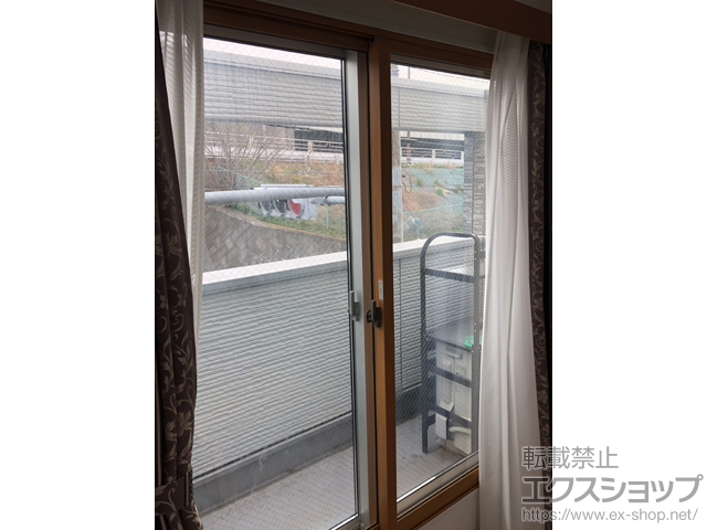 東京都板橋区のの二重窓（内窓） インプラス ダストバリア仕様 引違い窓 2枚建 施工例