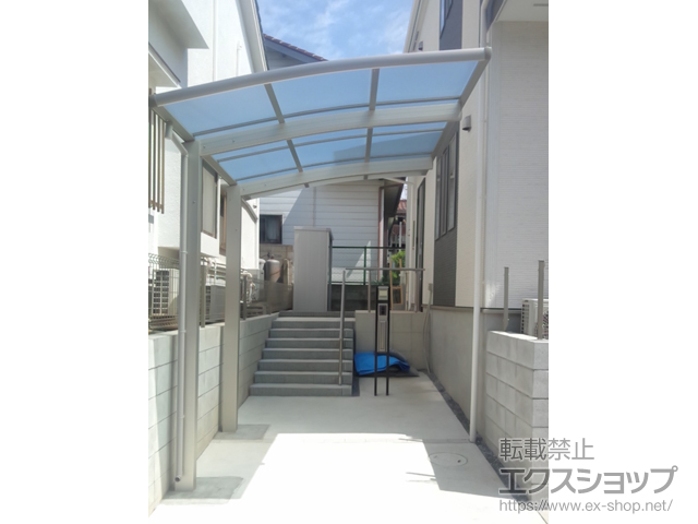 千葉県船橋市ののサイクルポート・駐輪場 レイナポートグランミニ 積雪〜20cm対応 施工例