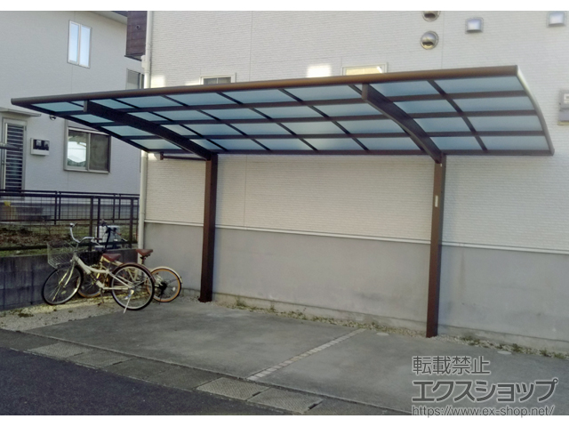 福岡県筑後市ののカーポート レイナポートグラン　積雪〜20cm対応 施工例