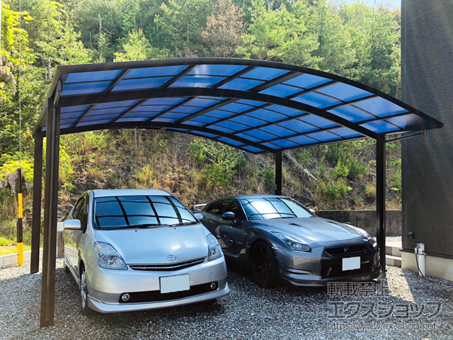 三重県伊勢市ののカーポート レイナツインポートグラン　積雪〜20cm対応 施工例