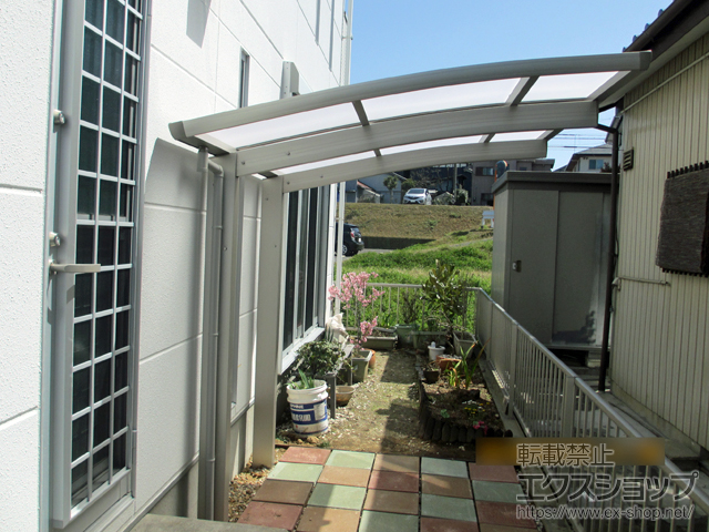 愛知県豊田市ののサイクルポート・駐輪場 プレシオスポート ミニ 積雪〜20cm対応 施工例