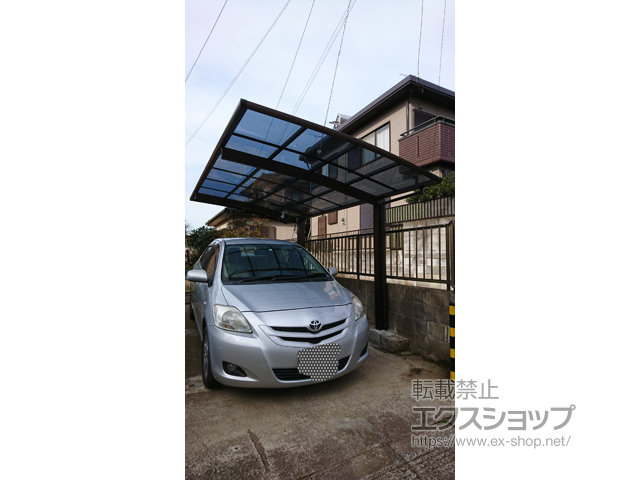 千葉県八街市ののカーポート プレシオスポート 積雪〜20cm対応 施工例