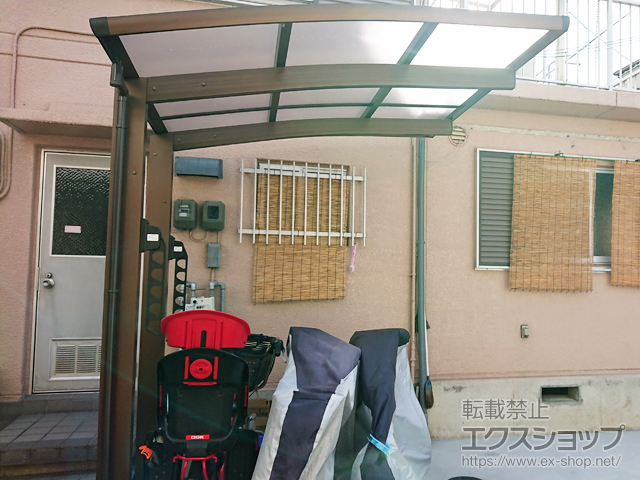 大阪府吹田市ののサイクルポート・駐輪場 レイナポートグランミニ 積雪〜20cm対応 施工例