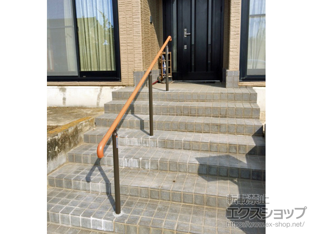 群馬県太田市ののフェンス・柵 グリップライン 歩行補助手すり Φ38手すり用 施工例