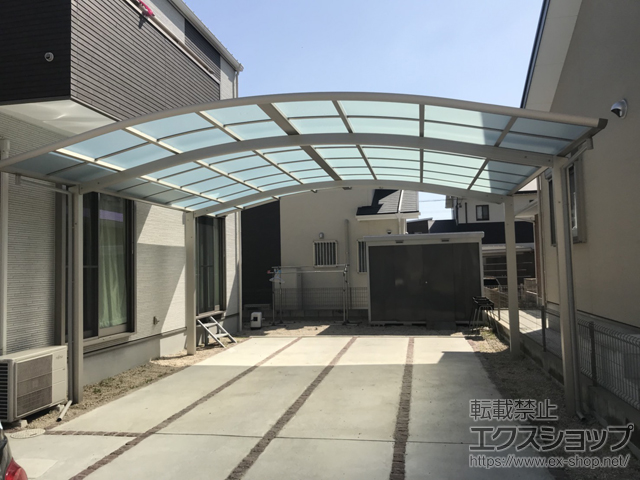 福岡県北九州市ののカーポート レイナツインポートグラン　積雪〜20cm対応 施工例