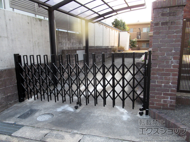 愛知県名古屋市ののカーゲート トリップゲート RC型 ノンレール 片開き 34S 施工例