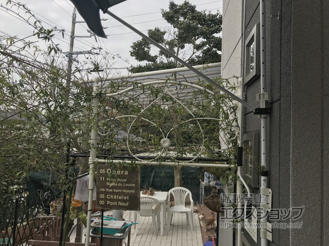 愛知県春日井市ののテラス屋根 ヴェクターテラス F型 テラスタイプ 単体 積雪〜20cm対応 施工例