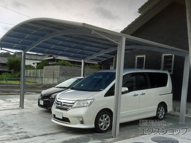 徳島県海部郡牟岐町ののカーポート レイナツインポートグラン　積雪〜20cm対応 施工例