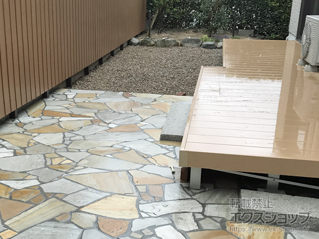 福岡県福岡市ののウッドデッキ リウッドデッキ 200 施工例