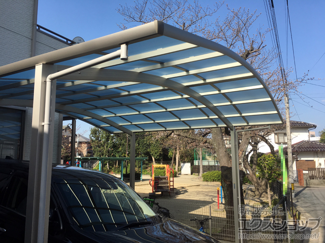 福岡県福岡市ののカーポート レイナツインポートグラン　積雪〜20cm対応 施工例