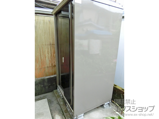 熊本県八代市のの物置・屋外倉庫 ナイソーシスター　1100×920×1903 KMW-119E 施工例