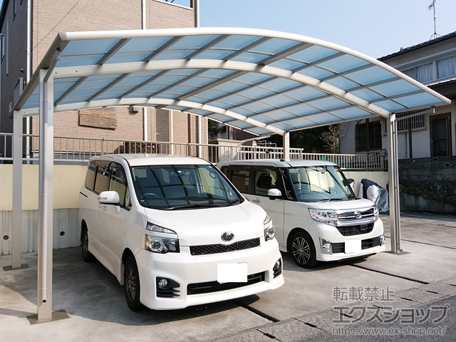 大分県大分市ののカーポート レイナツインポートグラン　積雪〜20cm対応 施工例