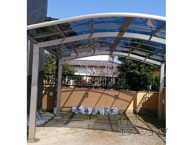 佐賀県佐賀市ののカーポート レイナツインポートグラン　積雪〜20cm対応 施工例