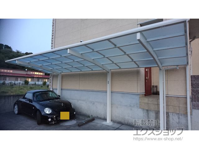 高知県四万十市ののカーポート レイナポートグラン 延長　積雪〜20cm対応 施工例